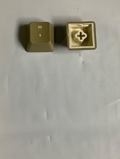 VINT Apple IIe ' " KEYCAP Olive Green w/White Letters Original Replacement