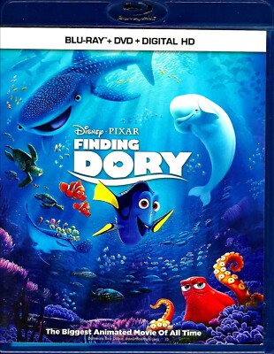 DISNEY PIXAR....''FINDING DORY''........BLU-RAY +DVD+ DIGITAL...HD....DVD DISC