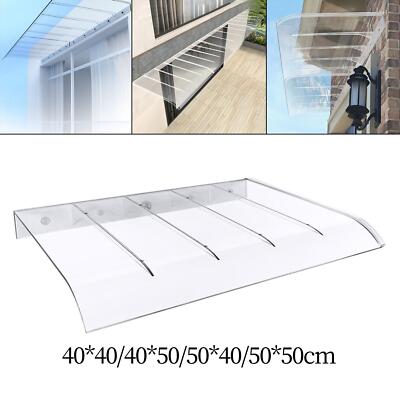 Door Awning Canopy Outdoor Porch Canopy for Front Back Porch Garden Sunlight
