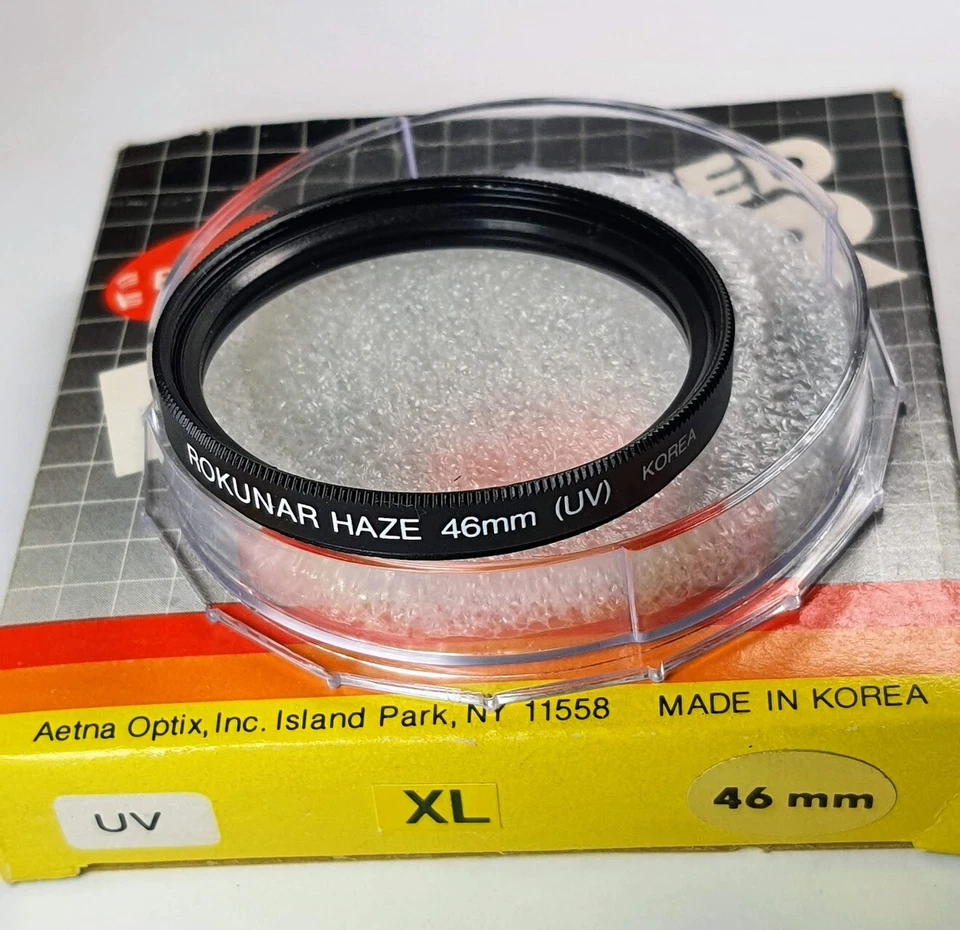 46mm Genuine OEM UV Coated Glass Lens Protector Filter Safety Rokunar E-46 E46 - Image 3 of 4
