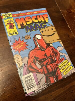MSCHF MAG Vol. 5 (Paperback, Sealed) Brand New Mischief Sh*tpost Issue 5A