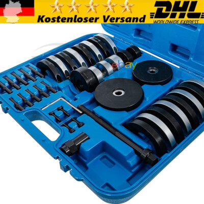 Radlager Werkzeug Satz für VAG VW Audi 62/66/72/85 mm Nabeneinheit Radnaben DHL