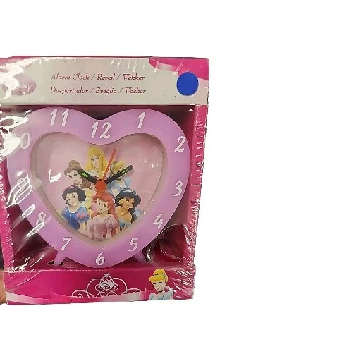迪士尼公主闹钟3英寸家庭或办公室装饰精美礼物 — 第 2/4 张图片