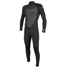 O'NEILL Reactor-2 3/2mm Black/Black Back Zip Full Wetsuit (5040-A00)