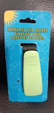 New, Glasses Visor Clip, green, Keep Track Of Sunglasses