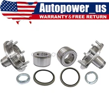 2* Front Wheel Hubs Bearings For 4Runner Sequoia Tundra Tacoma 2WD With Seal