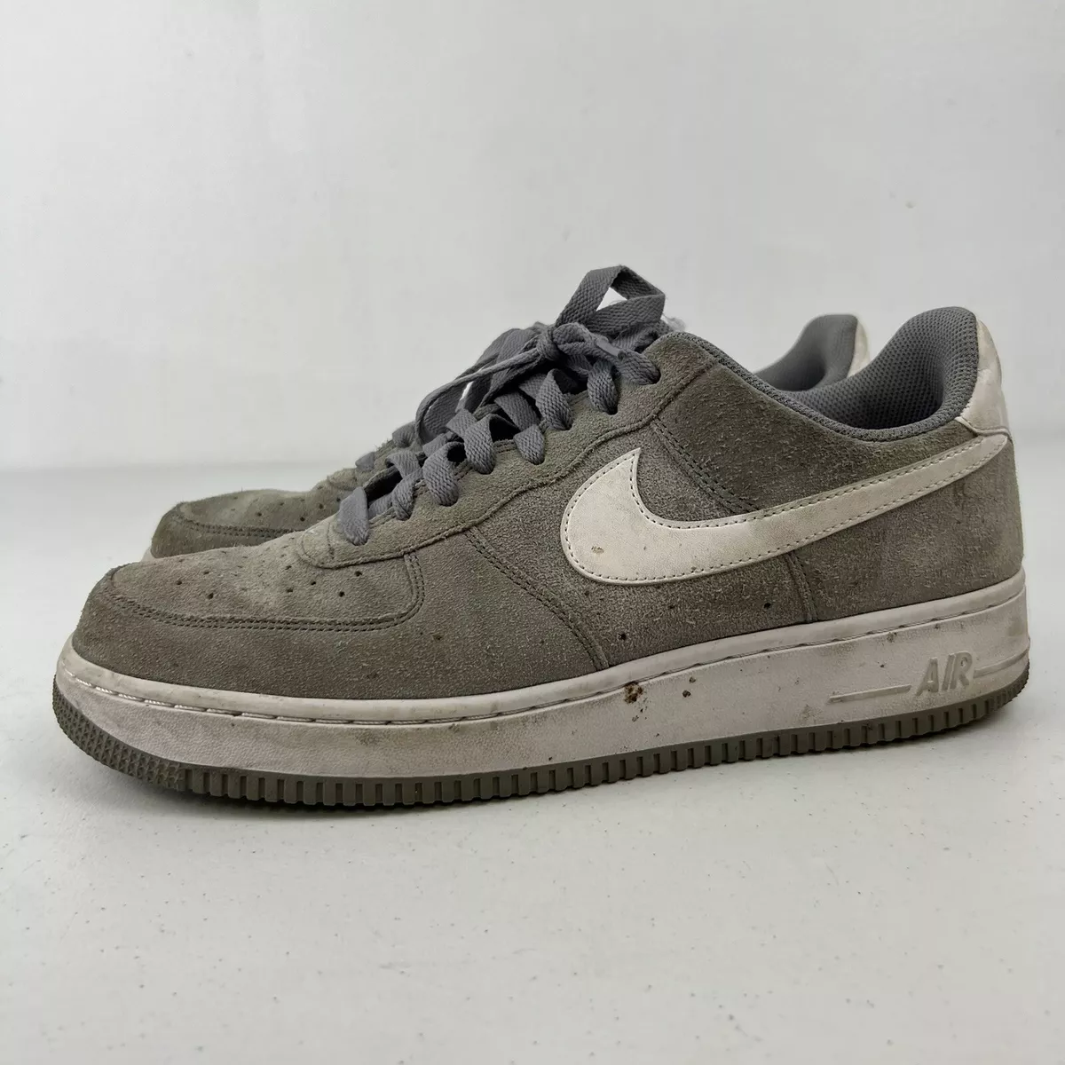 Merg expositie Logisch Nike Air Force 1 AF1 Low Wolf Grey Suede Men Sneaker Shoes 820266-014 Size  10.5 | eBay