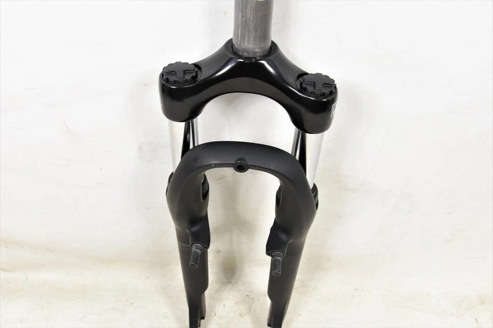 24" Suntour M100 Bike Suspension Fork 1 1/8” 166mm Threaded Steerer V Brake Blk - Image 2 of 4