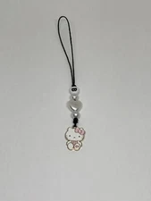 Hello Kitty Phone Charm, Hello Kitty Bag Charm, Personalized Charm Gift Ideas