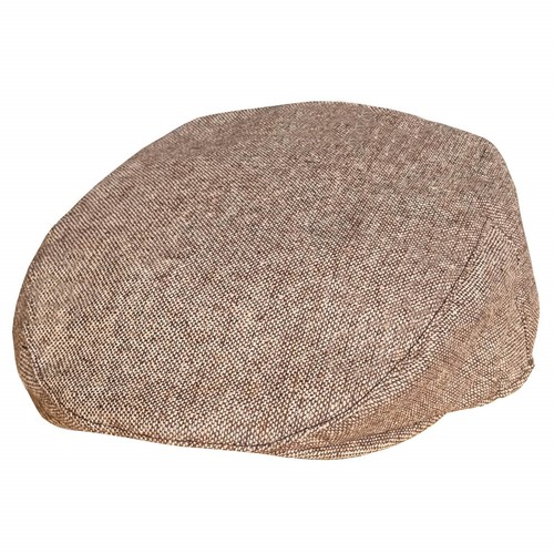 Flat Caps for Men Tweed Country Peaked Cap Cabbie Hat - Picture 3 of 13