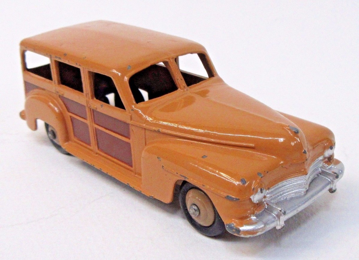1950's Dinky #27F PLYMOUTH ESTATE WOODY STATION WAGON diecast x | eBay