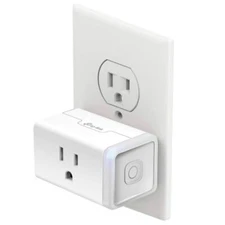 2 Kasa Smart Wi-Fi Plugs Slim Energy Monitoring Smart Plug for Smart Homes
