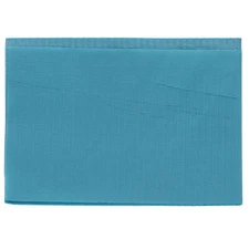 House Brand Dentistry 109230 HSB Dental Patient Bibs 3+1 Ply 13"X18" Blue 500/Pk