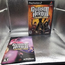 Guitar Hero III Legends Of Rock PS2 Playstation 2 Case Manual ONLY NO GAME