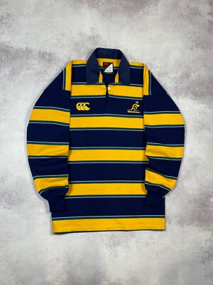 Canterbury ラガーシャツ Wallabiesモデル Vintage Canterbury Of New Zealand Wallabies Australia Rugby Shirt