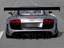 Cars audi lms back view vehicles r8 Desk Mat Stitched