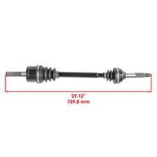 Caltric Rear Axle Outer Cv Boot Kit Compatible With Polaris