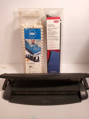 GBC DocuBind Personal Binding System Hole Punch w/ Rings.