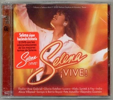 SELENA • VIVE! • CD + DVD • NEW / SEALED • FREE SHIPPING