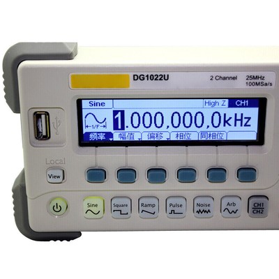 For  RIGOL 2 Output Channels DG1022U 25MHZ Arbitrary Waveform Function Generator