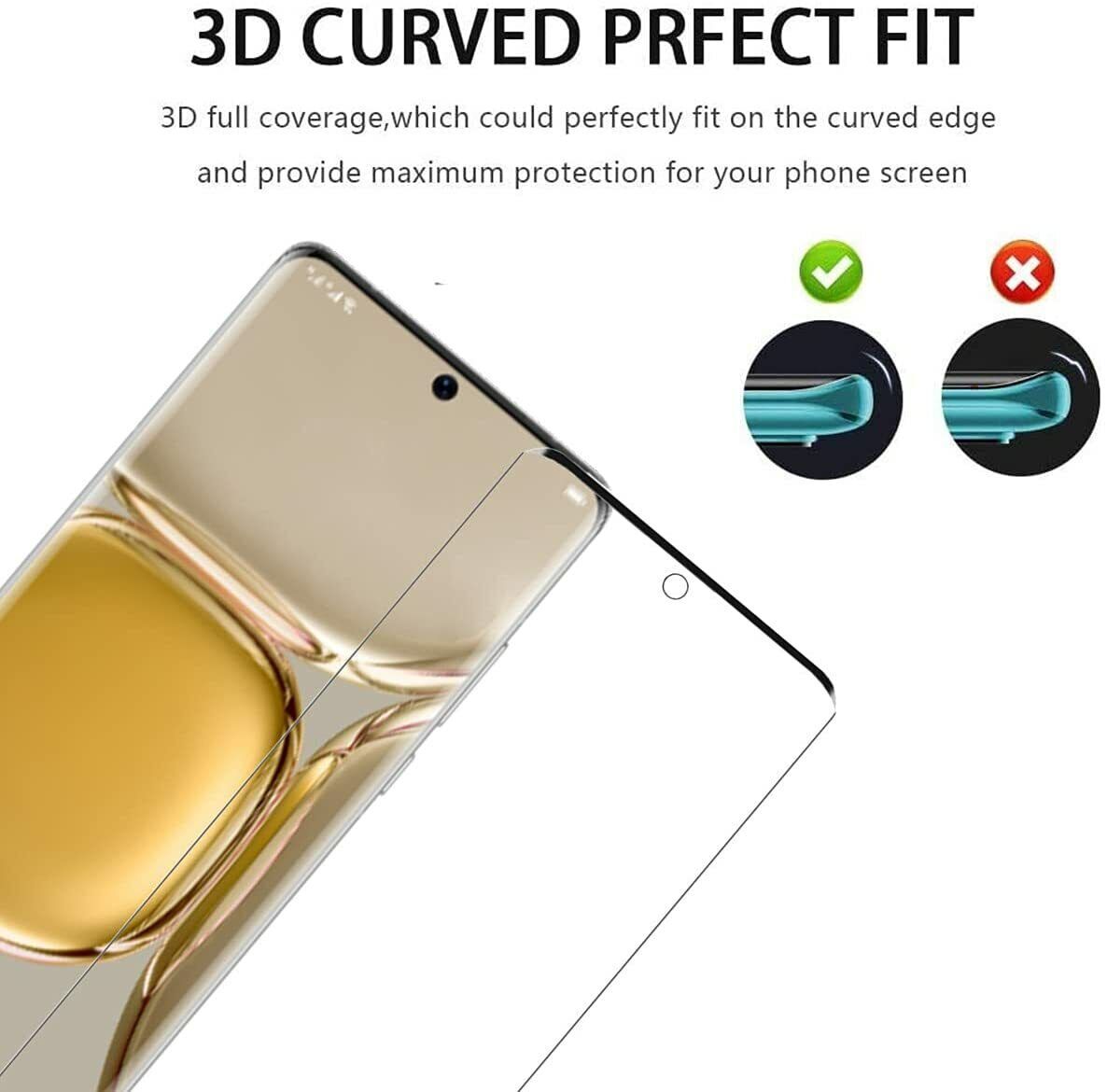 2x Films De Protection écran Pour Huawei P50 - Transparent Brillant - Marque Dipos - Neuf
