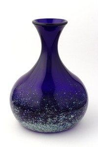 Handmade-Blown-Glass-Starry-Night-Vase