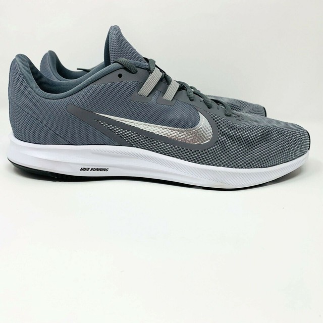 Nike Mens Downshifter 9 Running Shoes Cool Gry/metallic Sil/wolf GRY