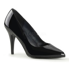 Zapatos de salón Pleaser Vanity-420 clásicos de 4" para mujer, deslizables.