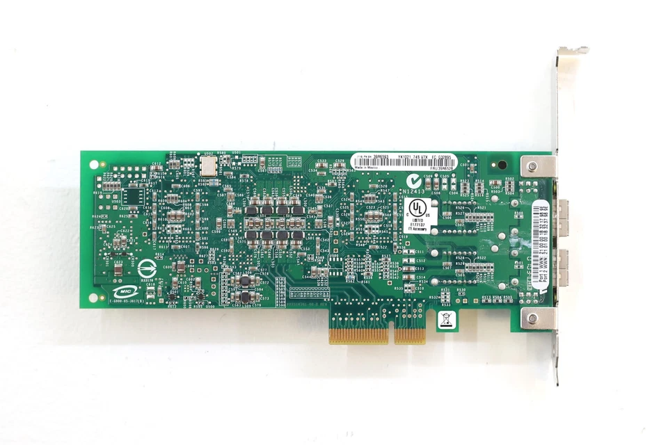 IBM QLE2462 Dual-Port 4GbE Fibre Channel PCIe Host Bus Adapter FRU P/N: 39R6528 - Image 4 of 4