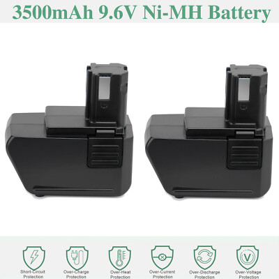 2X 9.6V 3.5Ah Ni-MH Akku Für Hilti SF100 SF100A SFB105 SB10 SBP10 SPB105 BD2000