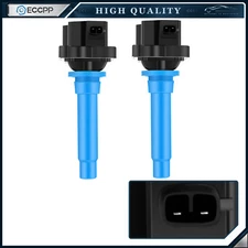 ECCPP 2 Ignition Coils For 1997-2001 Kia Sephia 00-2004 Kia for Spectra L4 1.8L