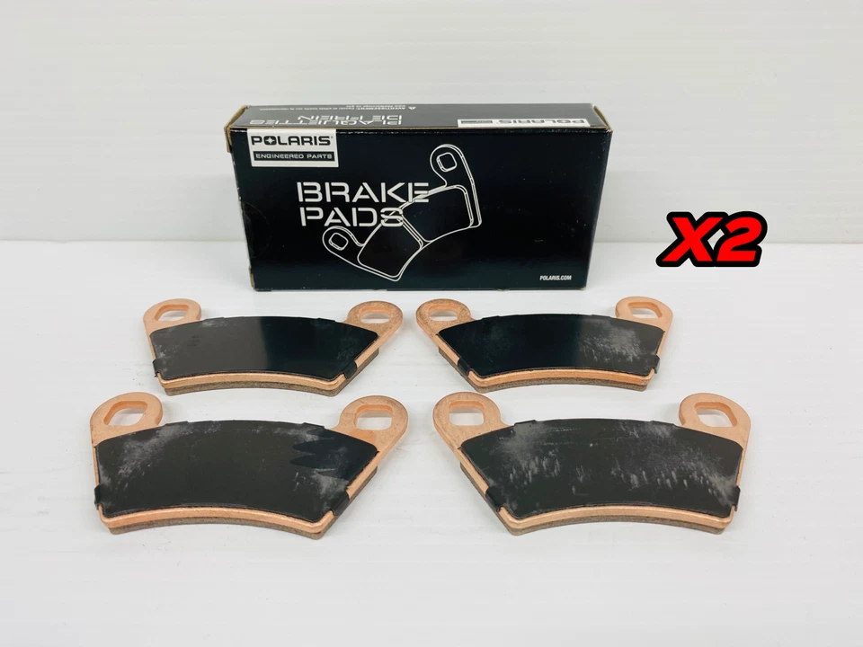 Kit de pastillas de freno delanteras y traseras Polaris Ranger 570 2014-2021 tamaño mediano OEM 2202413 Foto 2 de 4
