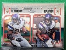 2010 Topps Chrome Football Gridiron Lineage CGL-PH A. Peterson / P. Harvin Mint