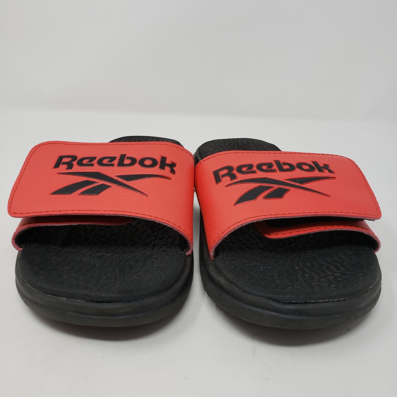 Reebok Kids Adjustable Sandals Open toe Child Size 2 Black Red thumbnail 6