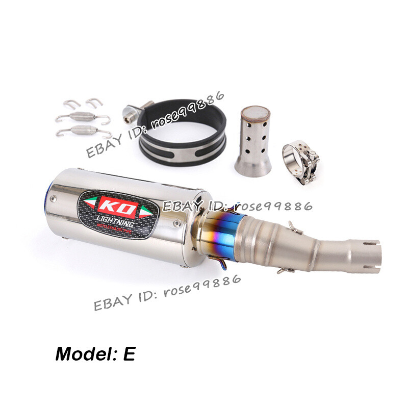 For Yamaha XMAX 300 250 2017-2020 Exhaust Mid Pipe Link Muffler With DB Killer