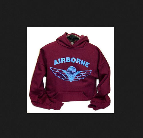 Canadian Airborne Parawings Para wings Parachutists Sweatshirt Hoodie  - Afbeelding 1 van 1