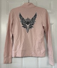 Ladies Harley Davidson Jacket Size Small Pink & Black
