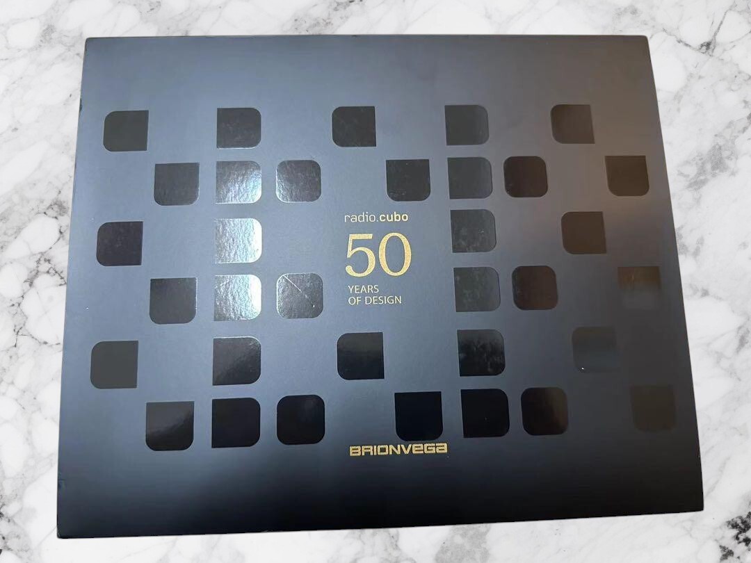 新品 BRIONVEGA radio.cubo 50° TS522D+S 50
