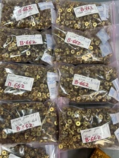 QTY 1 TRADESHIP BRASS PINION GEAR MODULE 0.5 PITCH 18 TEETH .091" BORE SLOT CAR