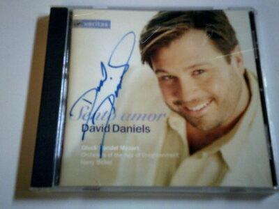 Virgin Classics CD - Sento amor - signiert von David Daniels