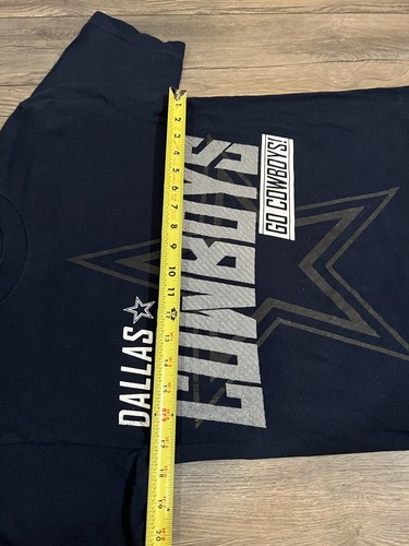DALLAS COWBOYS Kids T-SHIRT Small NFL FOOTBALL BIG LOGO Double sided - Picture 7 of 7