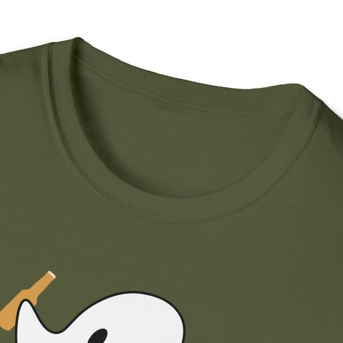 GHOST BEER COWBOY T-SHIRT, Unisex Softstyle T-Shirt, Halloween Shirt, Gift - Picture 25 of 49