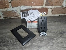 Legrand Pass Seymour 2097BK 20A BLACK GFCI Self Testing 125V FREE SHIPPING