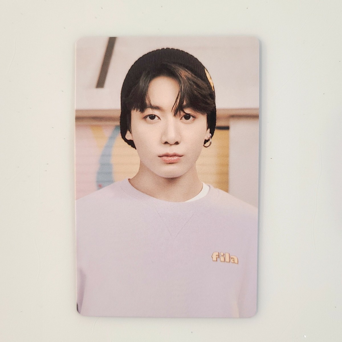 BTS x FILA Dynamite collection Official photocard + keyring BTS x FILA Dynamite collection Official photocard + keyring