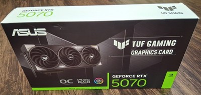 Asus GeForce RTX 5070 TUF Gaming OC 12GB GDDR7 Graphics Card