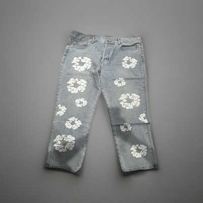 Denim Tears X Levi s Cotton Wreath Jean s- 100% Authentic- NWT