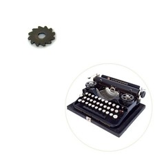 Mainspring Ratchet for Underwood 3 Bank Standard Portable Typewriter Vtg Gear thumbnail