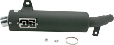 DG Performance RCM II Slip-On Muffler/Silencer with Spark Arrestor 051-2140