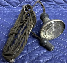 Early Vintage Emergency Light Trouble Utility Old Cloth Wrapped Wire Auto Parts