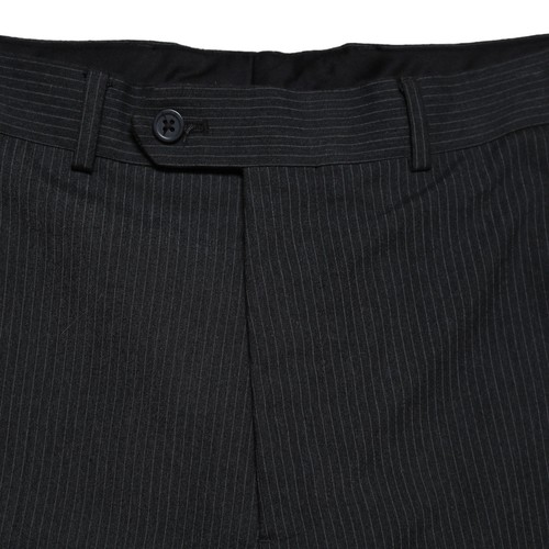 JC Penney Men's Black Pinstripe Classic Fit Dress Pants Size 36x32 - Picture 4 of 10